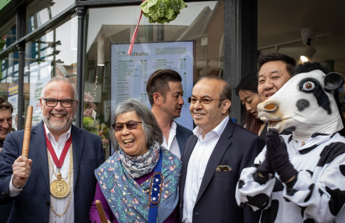 MILKSHA Grand Opening Guests