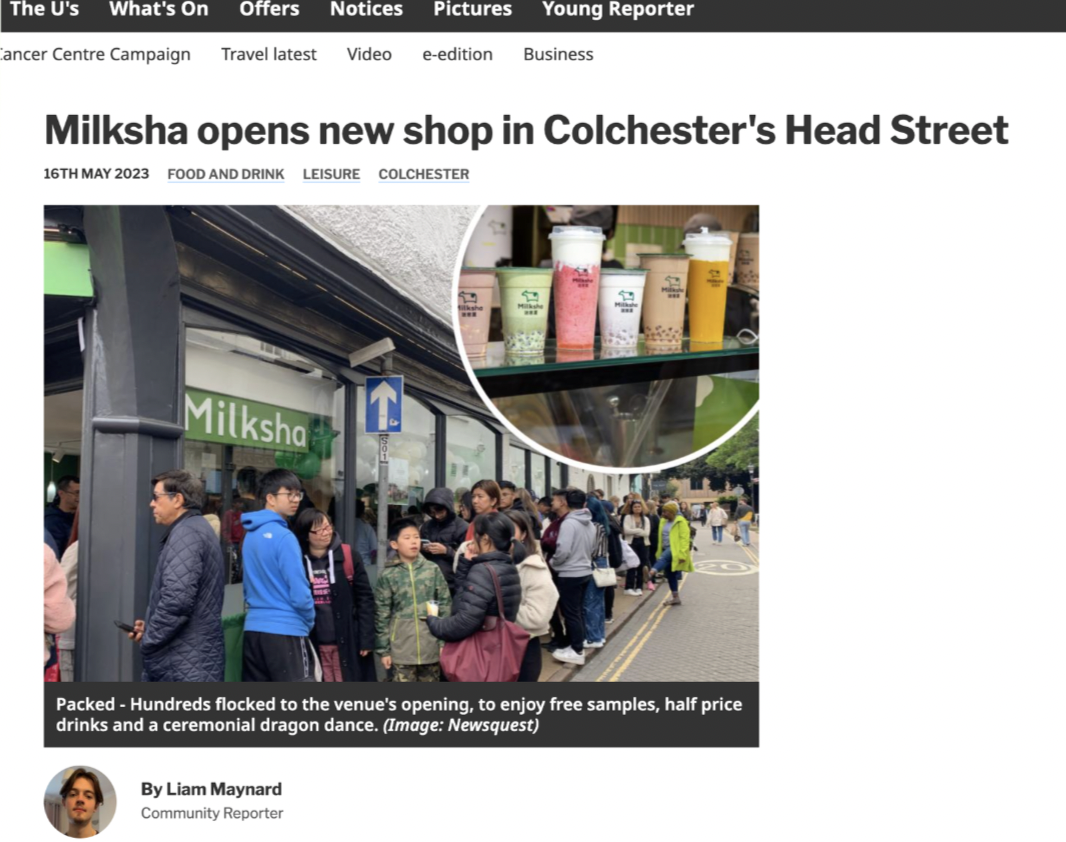 MILKSHA Newspaper Coverage